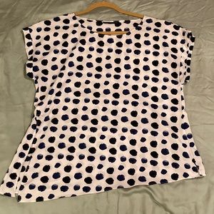 Cute Noir top with side tie